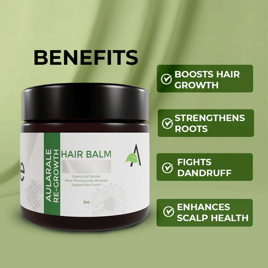 Stimulating Hair Growth Balm | Thinning hair, Slow hair growth, Dry Scalp, Split Ends | 2oz | For Both Male & Female