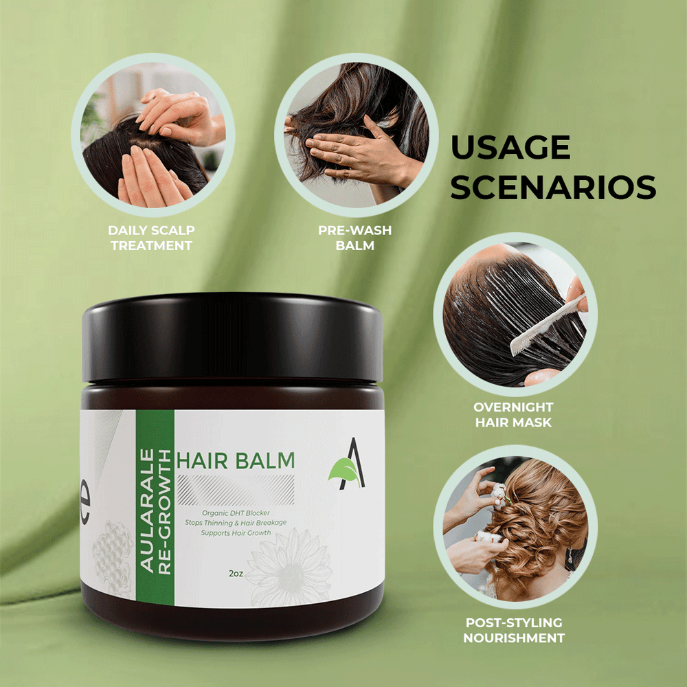 Stimulating Hair Growth Balm for Thicker Hair & Healthy Scalp (2 oz)