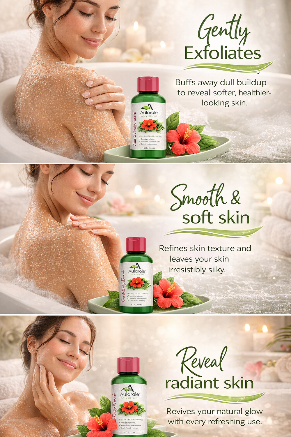 Hibiscus Face & Body Scrub /4oz.