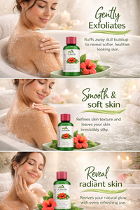 Hibiscus Face & Body Scrub /4oz.