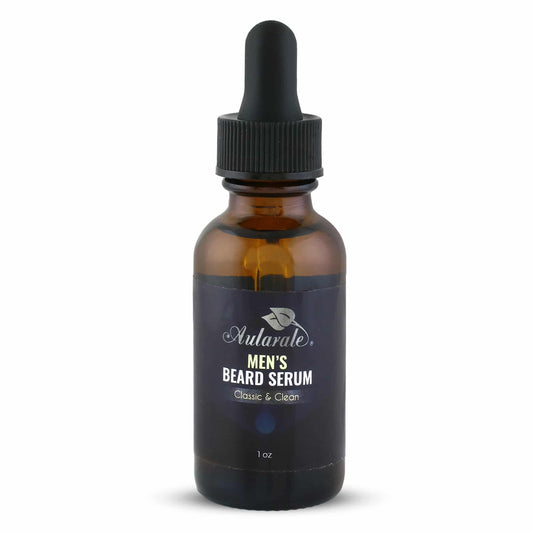 Men's Beard Serum | Beard Growth Oil | Thicker Beard Vitamin E, Rosemary, for Men's Growth | Softens & Strengthens Beard Serum (1 oz.)