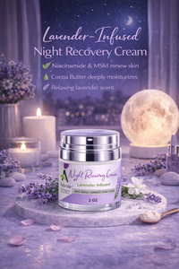 NIGHT RECOVERY CREAM  /  1.7  OZ.