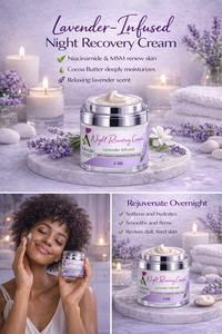 NIGHT RECOVERY CREAM  /  1.7  OZ.