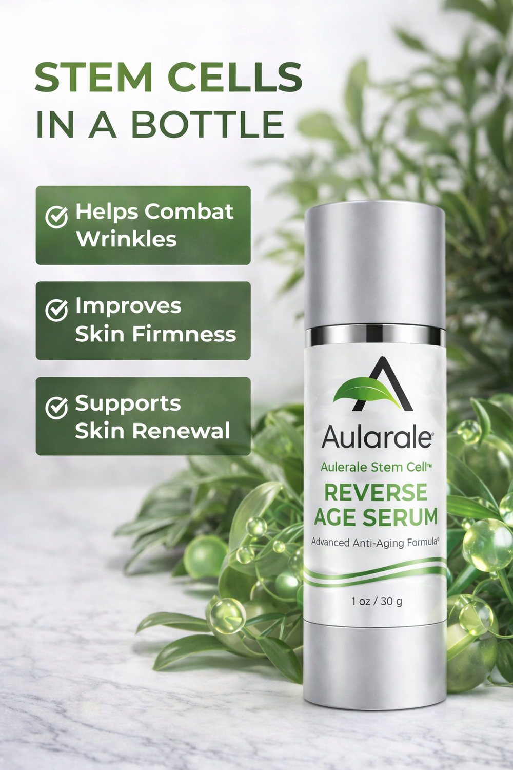 Stem Cell Reverse Age Serum / 1 Oz.