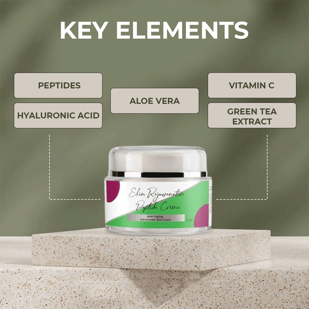 SKIN REJUVENATION  PEPTIDE CREAM  / 1.7 OZ.