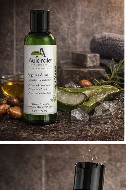 Men's Argan & Aloe Facial Toner 6 oz.