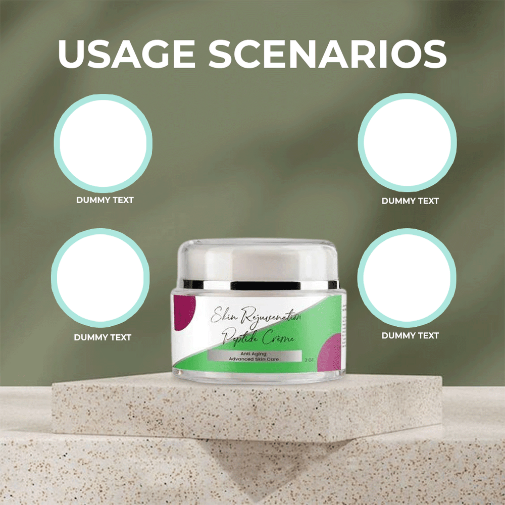 SKIN REJUVENATION  PEPTIDE CREAM  / 1.7 OZ.